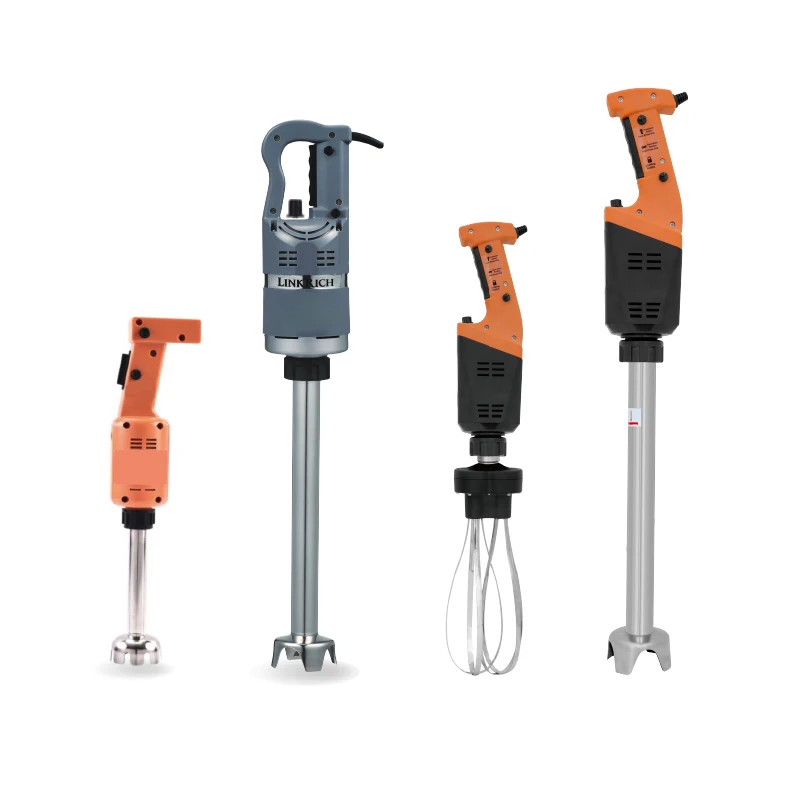Linkrich Commercial Non Stop Electric Powerful Variable Speed Immersion Blender and Hand Mixer for Soup Smoothie Ice