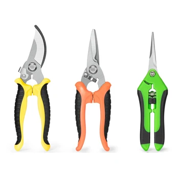 Hot Sell Gardening Scissors Garden Tools Stainless Steel Blade Garden Scissors Pruner