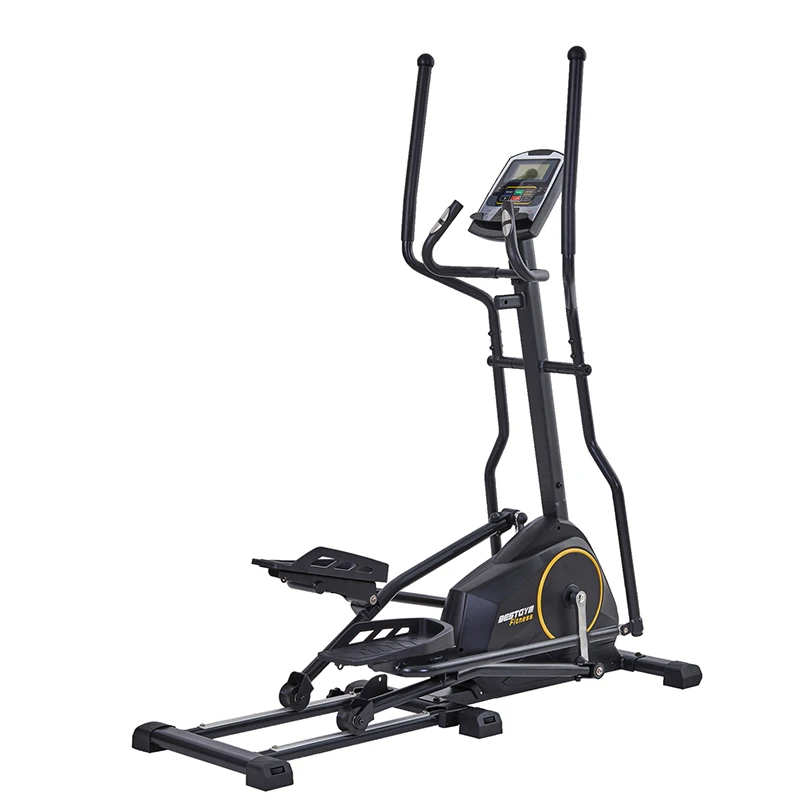 Factory Direct Sale Manual Adjustable Magnetic Resistance Body Shape Cross Trainer Folding Elliptical Machine Gym Bike Equipment