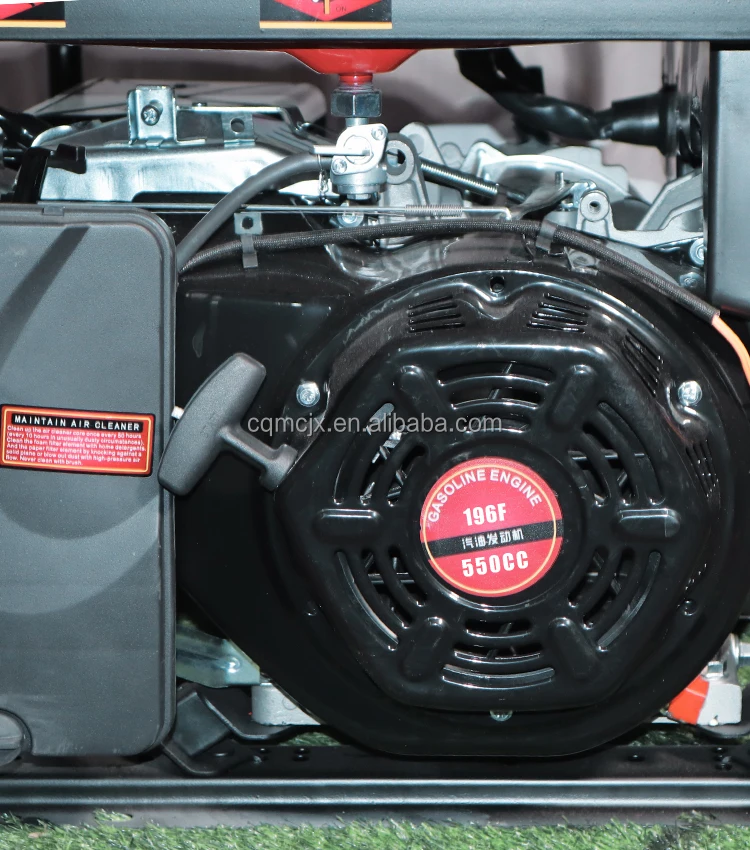 Engine 5kw 6.5kw 8kw 8kva 10kw 10kva 8500w Power 220v/380v 3 Phase Recoil / Electric Gasoline Petrol Genset Power AC Generator manufacture