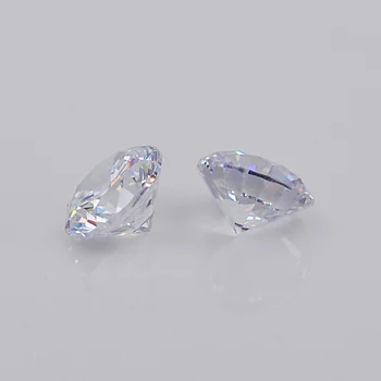 Best selling 6A zircon gemstones fashion stone synthetic various size round shape cubic zirconia CZ for jewelry