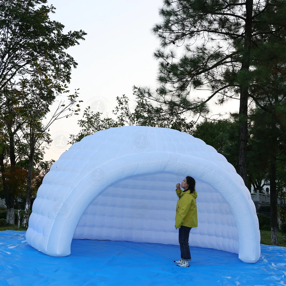 Inflatable Dome Light Party Igloo Dome Tent Inflatable Photo Booth With Led
