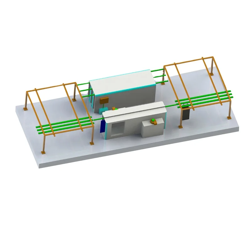 Manual Electrostatic Powder Coating Painting Line for Heavy Parts