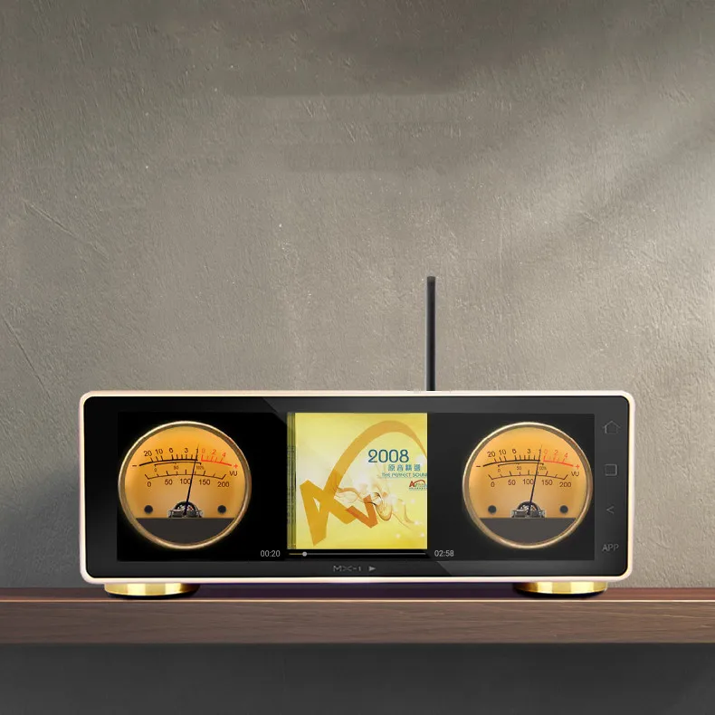 JF MX-PRO Audio Digital Turntable Android Desktop Player Network WiFi Bt 5.0 USB 32Bit/768KHz DSD512 Russian Korean Menu