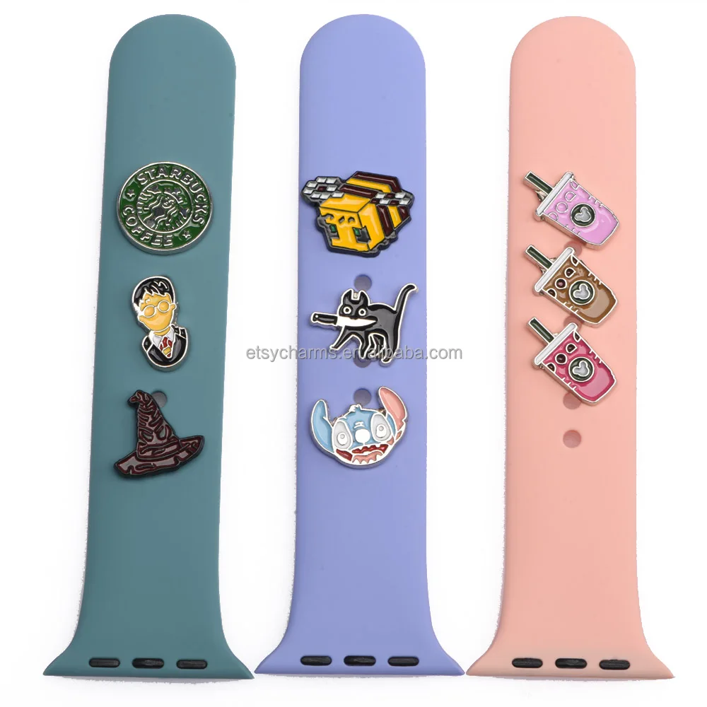 watch band Charms Designer charms for Apple Watch Band Strap Creative Decorative Nails Watch band studs for iWatch Bracelet
