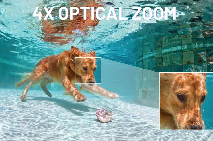 Test de l'appareil photo sous-marin Yixinxin 4K 64 MP - Gastronomie Photos