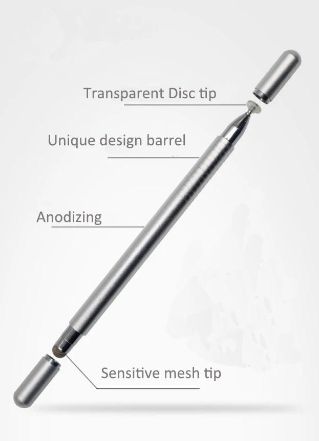 2-in-1 Magnetic Cap Capacitive Stylus Pen for iPad Screen Touch and Touch Screen Dual Purpose Screen Protector and Stylus Pen