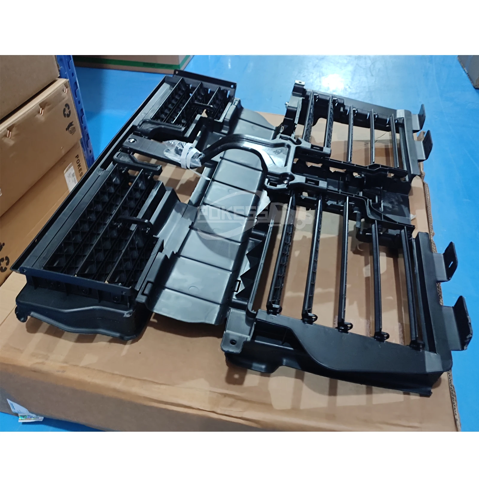 POKESS Radiator Frame KK7B8473AD Radiator Protect Cover Without Motor ... — 3