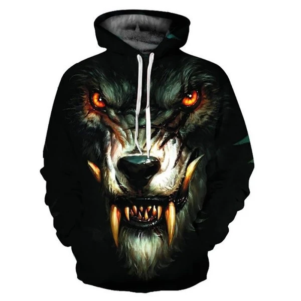 Sudadera Con Capucha Para Hombre,Con Estampado De Lobo En 3d,Estilo  Harajuku,Jersey De Gran Tamaño,Xxs-4xl - Buy Lobo,3d Impreso Sudadera Con  Capucha,Sudadera Con Capucha Para Los Hombres Product on Alibaba.com