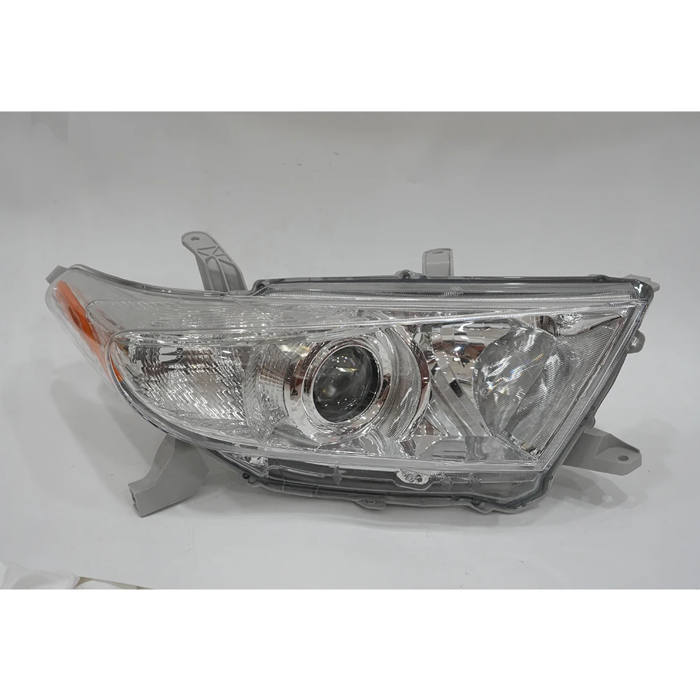 DRL Lamp Auto Work Head Light Car Halogen & Xenon Headlight for Toyota Highlander 2011 2012 2013 manufacture