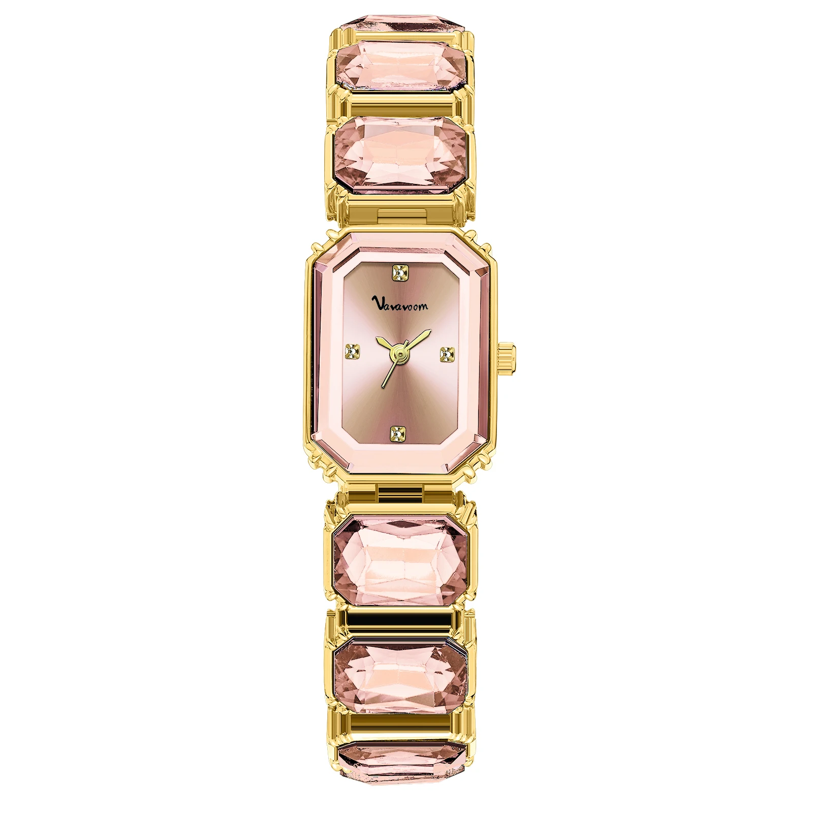 Luxury Stainless Steel Band Watch for Women - Waterproof 
