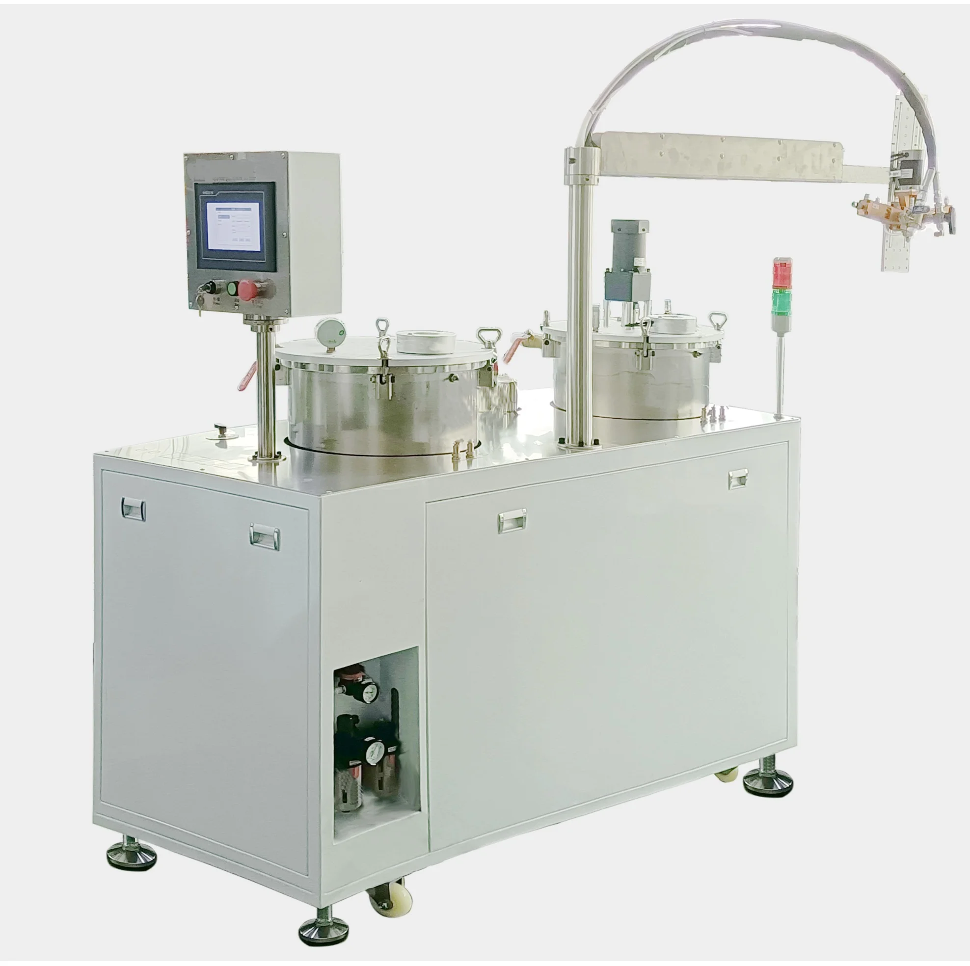 Automatic Dosing Machine for Degassing, Proportioning, Mixing Dosing of Two Component Resins (epoxy, Polyurethane, Silicone..)