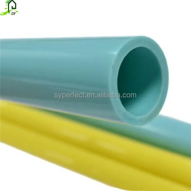 Custom Plastic ABS Rectangular PVC Pipe Colorful Extrusion PVC Tubes Square Plastic Tubing