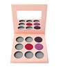 9 pans peach palette with mirror