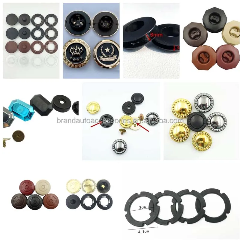 Car Mat Buckle Car Mat Button 5d/7d Car Floor Mat Fasteners Four In One