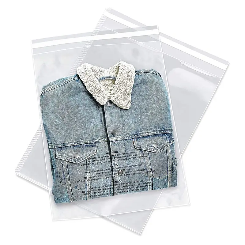 Sacchetti In Plastica Trasparente OPP PE Con Sigillo Di Sicurezza In - Foto 7