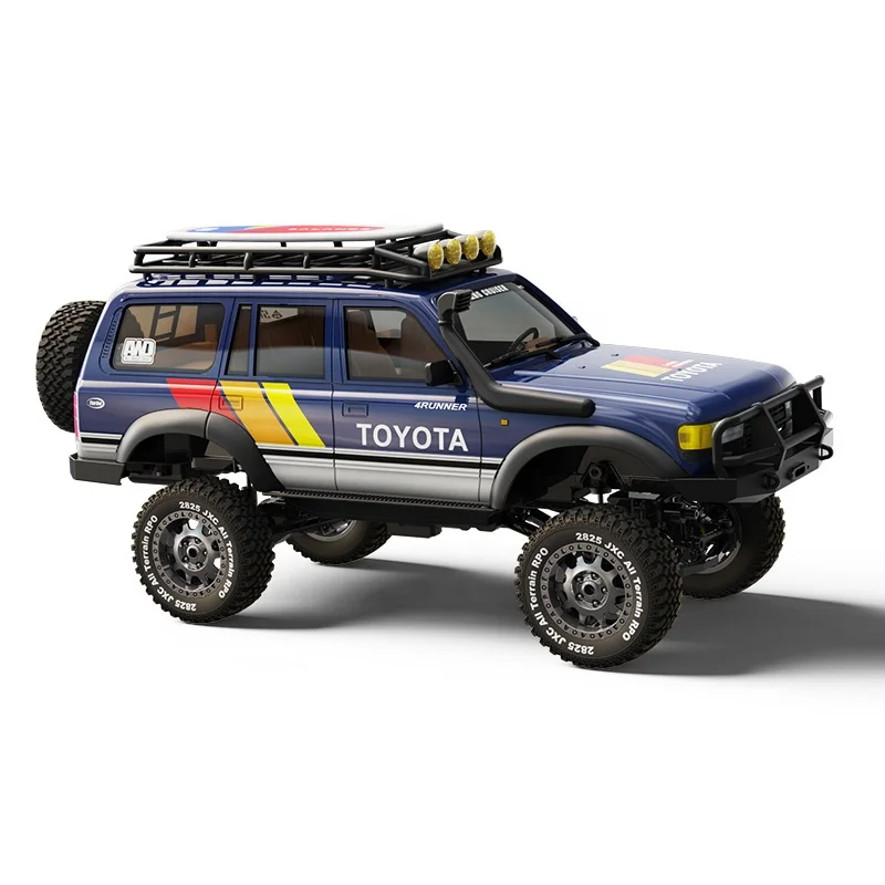 JXC5826ライセンスRCカーモデル1:12 4ランナーランドクルーザーLC80 RC
