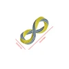 รูปทรงเลข 8 สีเหลือง