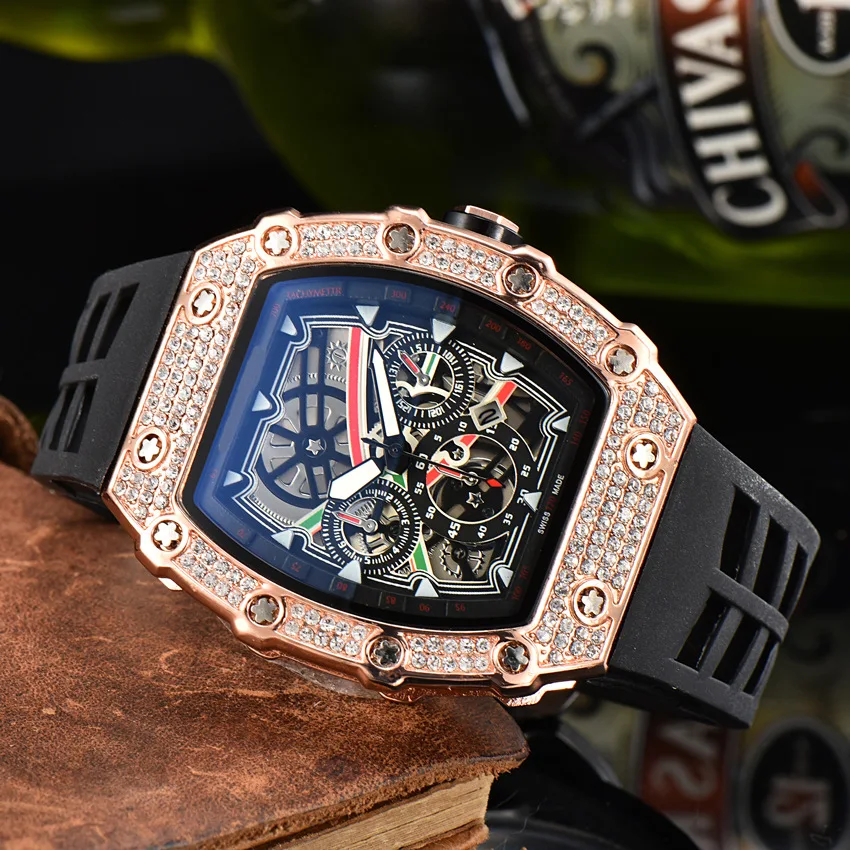 Luxury Diamond Quartz Waterproof Watch