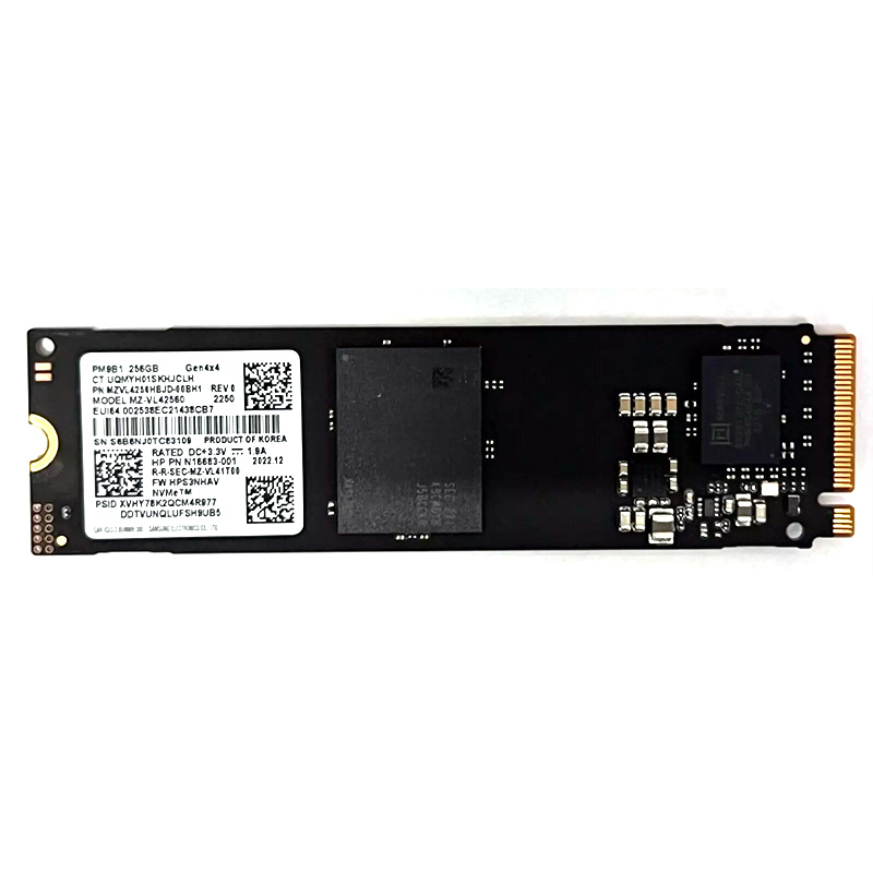 Samsung PM991A 256GB SSD - High Performance Nvme Pcie Gen4