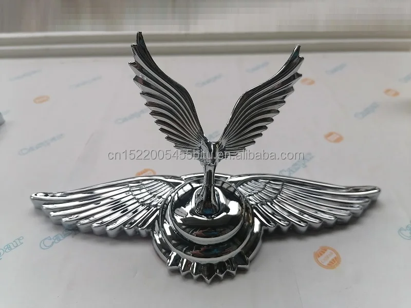 EAGLE ON THE HOOD OF AN OLD CAR, EMBLEM OF THE ALVIS MARK, Stock Photo,  Picture And Rights Managed Image. Pic. GPT-PF000301 | agefotostock