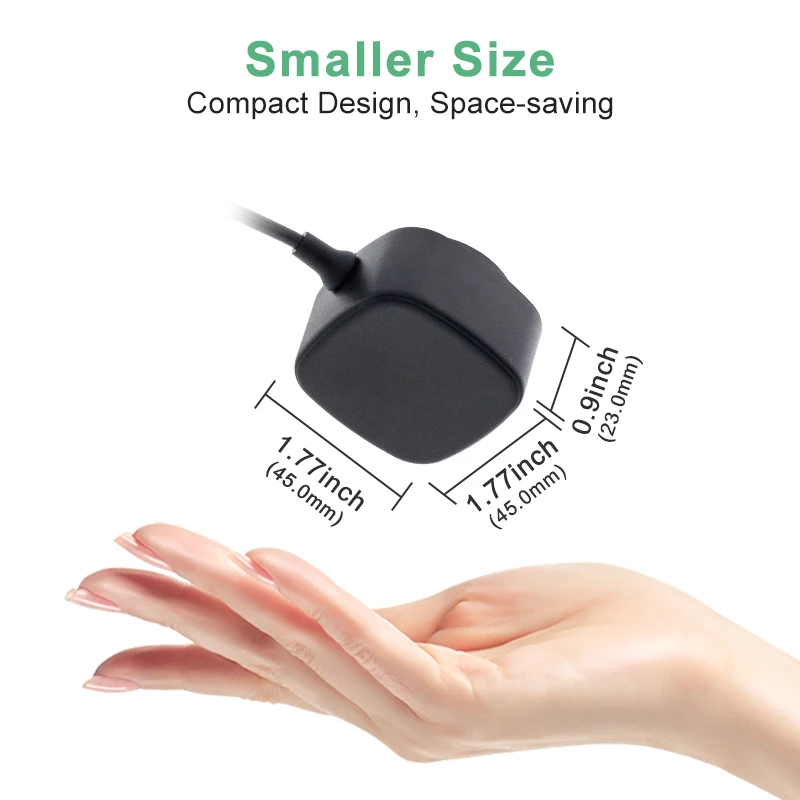 Interchangeable 5V 2A DC Power Supply Adapter