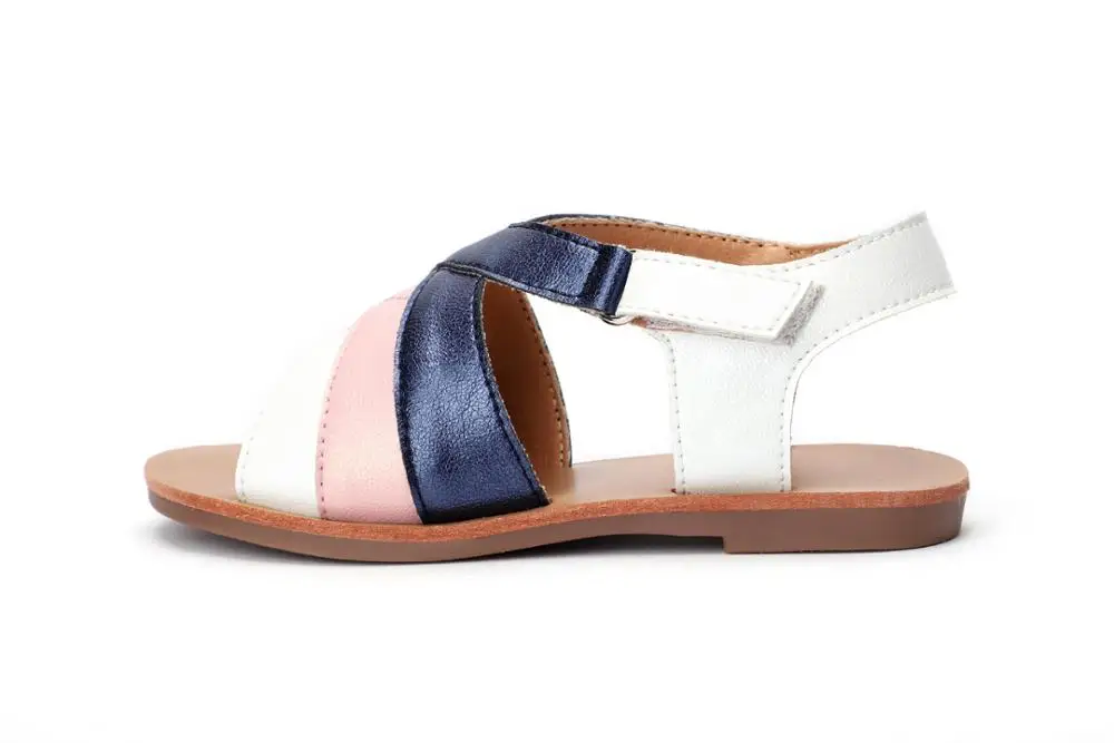 Пользовательские Новая мода девушки совершенно другого цвета кожи целлюлозно-дно для пляжного отдыха детские сандалии