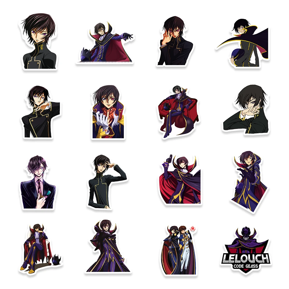 Lelouch Lamperouge Stickers for Sale