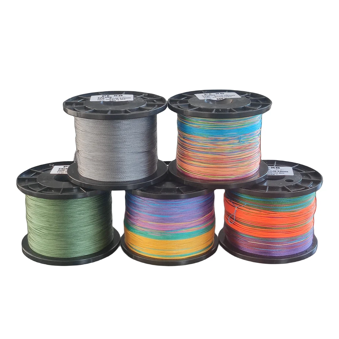 Crownjun Monofilament Fishing Line Pe Dc Carbon Fiber 600m X8 20lb To ...