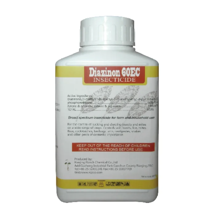 Ronch hot sale pesticides for agricultural 60% Diazinon EC for pest control with factory price