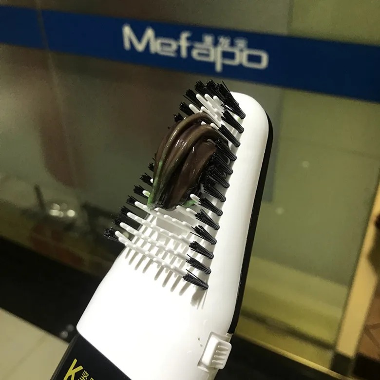 KINGYES Custom Permanent Magic Comb Hair Color Dyeing Shampoo Brush