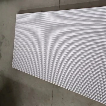 Dull Luster Anti-Slip Sintered Stone Melamine Board Flexible Tile Veneer Aluminum Fluted Wall Panel for External Walls Firebrick