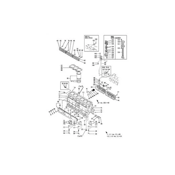 Factory Price for Yanmar 6CHL 6CHL-N Engine Plate,Baffle No Stk 127610-03090 High Quality Engine Parts