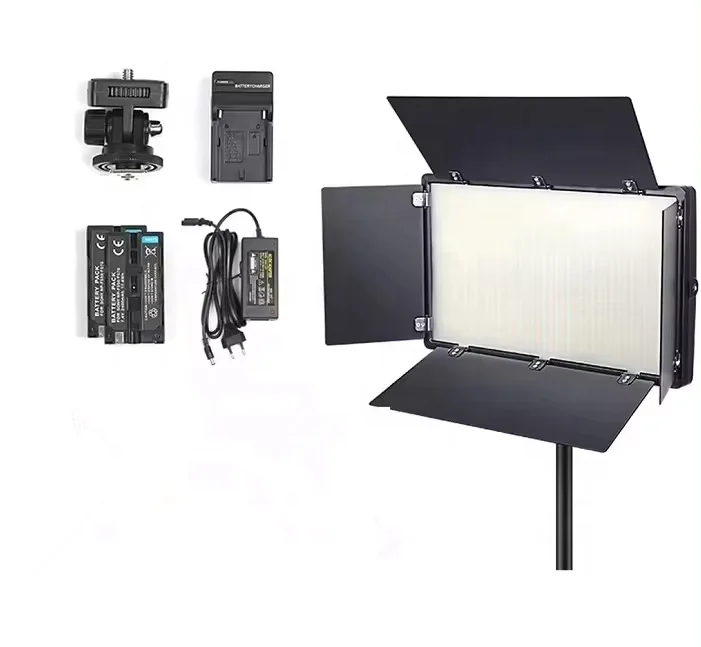 Professional Photo &Video Led Light Kit Vari-colour Pro Led 800 with M  Tripod and Battery LED Video Light Professional Light