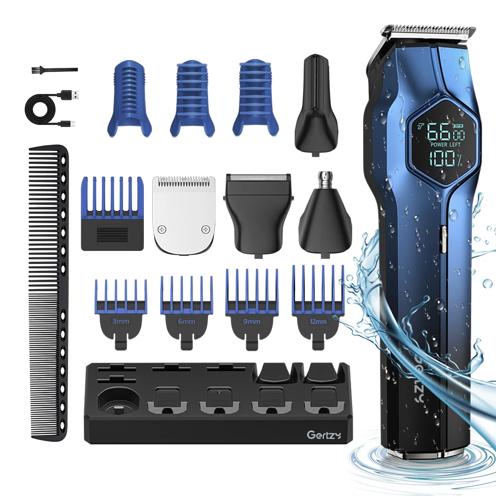 Professional Electric Hair Trimmer Set for Household Designed with Stainless Steel Blades for Barbershop Hotels Outdoor & RV Use