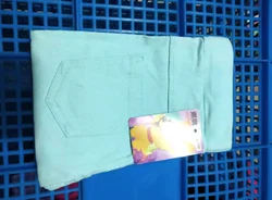 Модные брюки-карандаш для девочек, эластичные штаны для малышей, облегающие детские леггинсы, джинсы, эластичные детские брюки