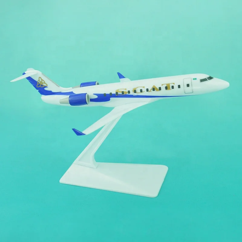 SCAT раскраске 1/150 18 см CRJ-200 модель самолета