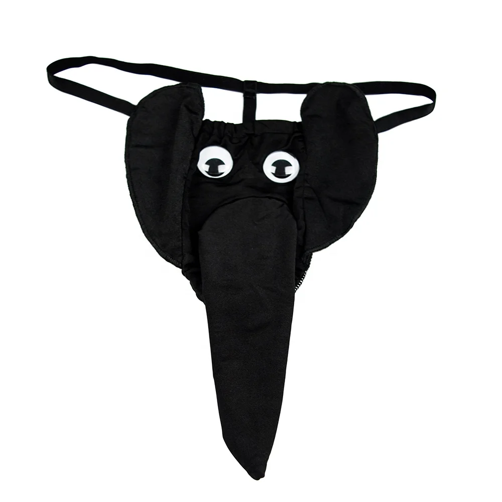 ELEPHANT TRUNK THONG T-Back Daily Sexy Solid Color T-back Thong Underpants  $14.35 - PicClick AU