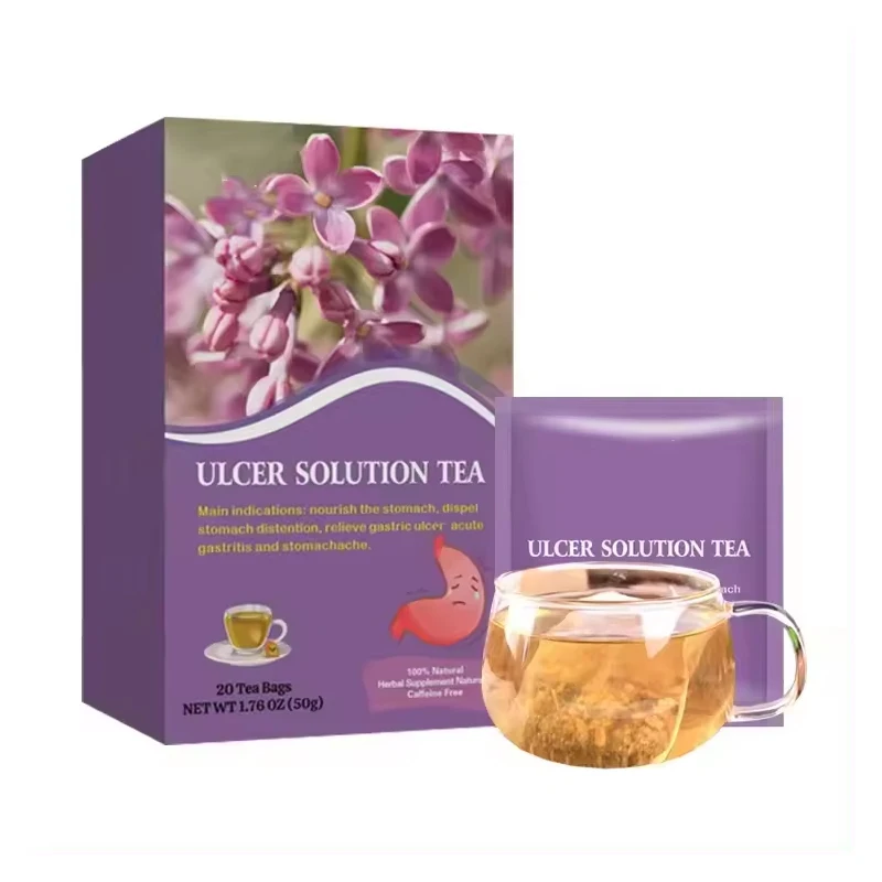 Private label ulcer solution tea chinese health tea Nourishing stomach tea
