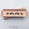 1 Pair - LC 10 - Clear Glue