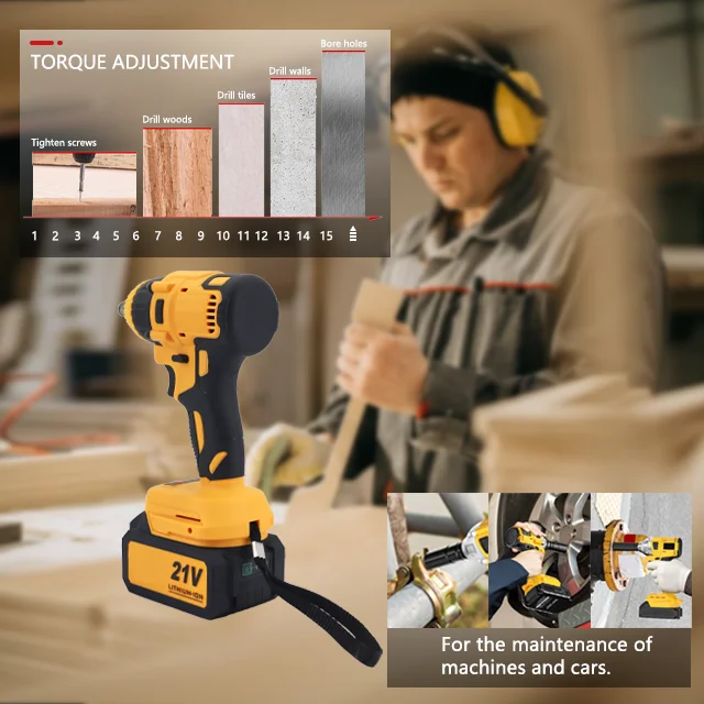 Прямой завод продаж беспроводной ударный ключ 350N бесщеточный Силовой Ключ портативный