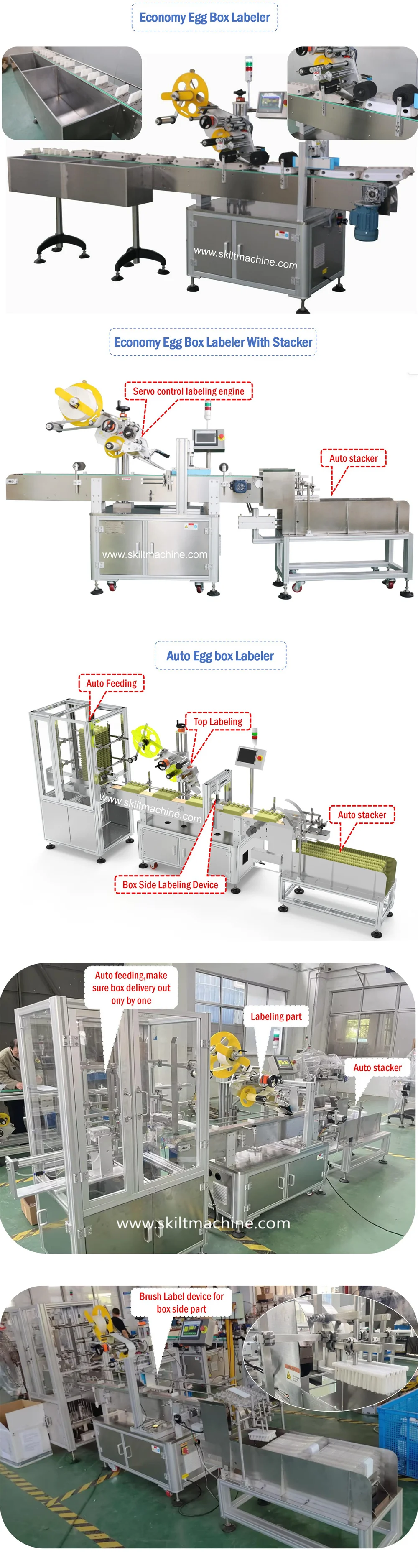Automatic Egg Carton Labeling Machine & Sticker Printer for Labels, 20 ...