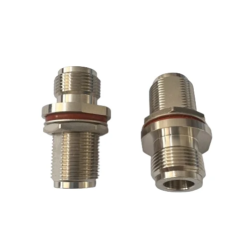 product top class factory supply n kky n female to n female connector adapter with thread rf coaxial adapter-2
