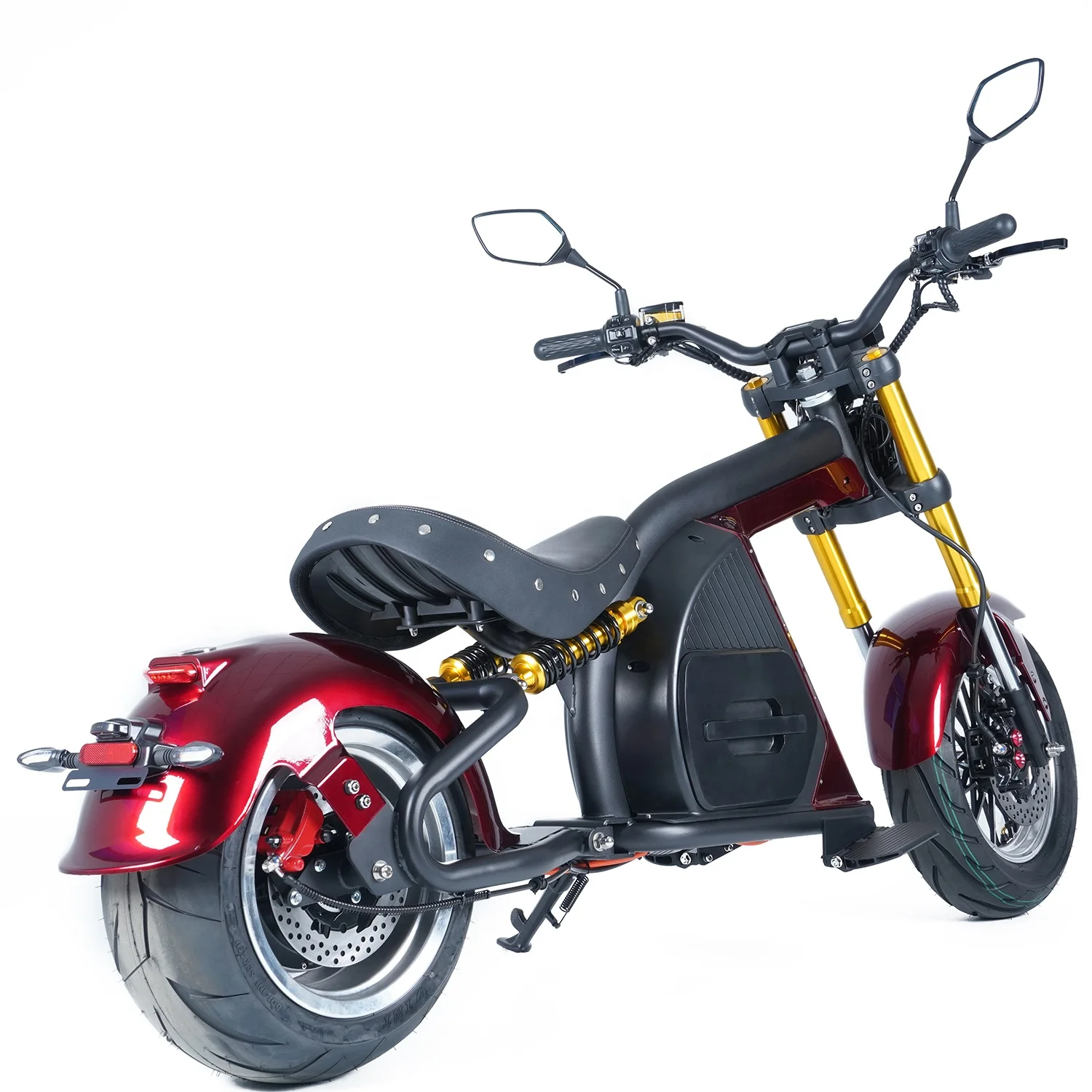 Scooter Elétrica Citycoco Mangosteen-M8S com Bateria de 60V e 112