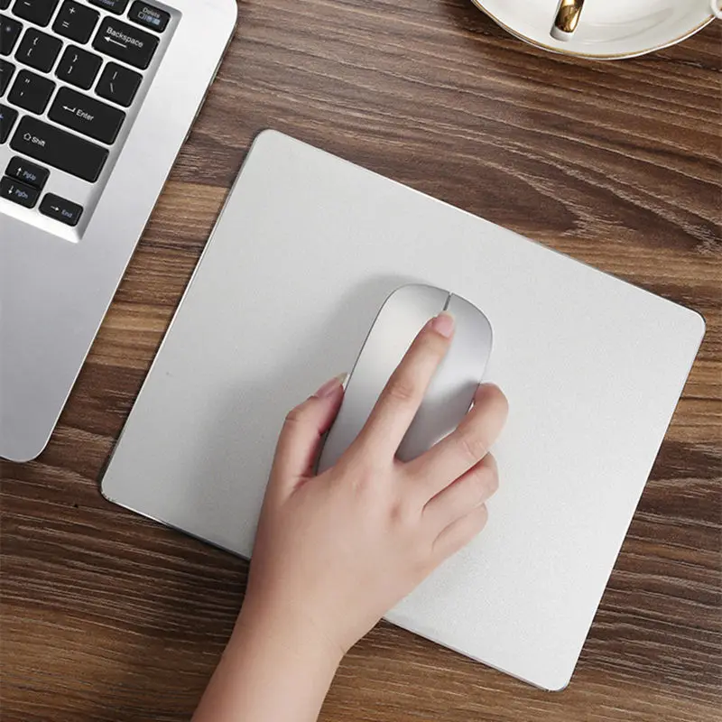 Factory Customized Logo Metal Blank Mouse Pad Multiple Colors Aluminum