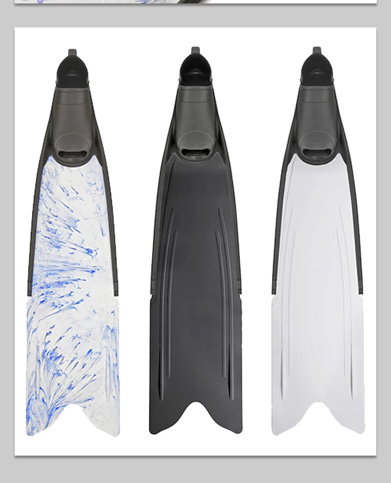 Custom Foot Pocket Diving Spearfishing Fins Fins Freediving Flipper