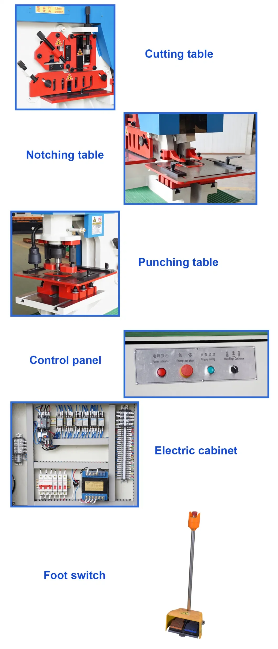 Q35y Good Price Multiple Functions Hydraulic Ironworker Stable Machine