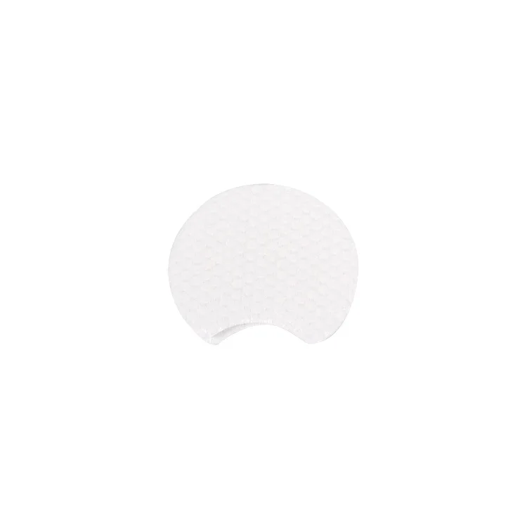 Cotton round breathable absorptive cellulose fiber natural skin friendly toner pad for makeup toner lotion