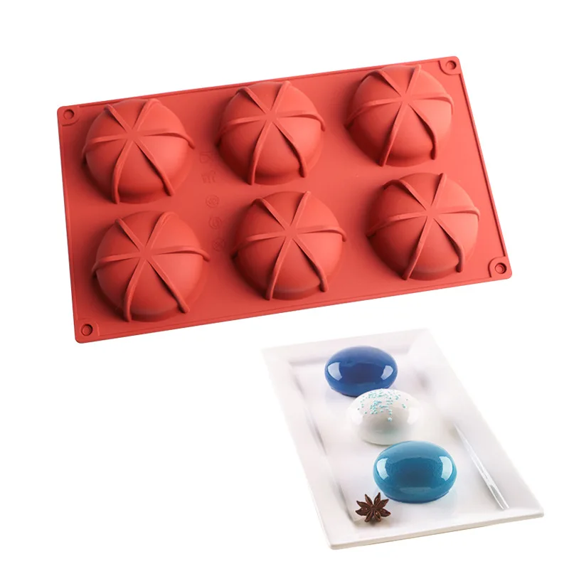 Hot Sale 6 Cavity Round Hat Mousse Silicone Mold Cake Baking Chocolate Dessert Decoration Silicone Mold Buy 6 Cavity Round Hat Mousse Silicone Mold Cake Baking Chocolate Dessert Decoration Silicone Mold 3d Silicone