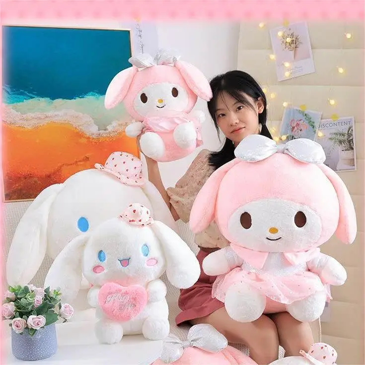 Cute Sanrio Cinnamoroll Doll Wholesale Melody Throw Pillow Grab Claw ...